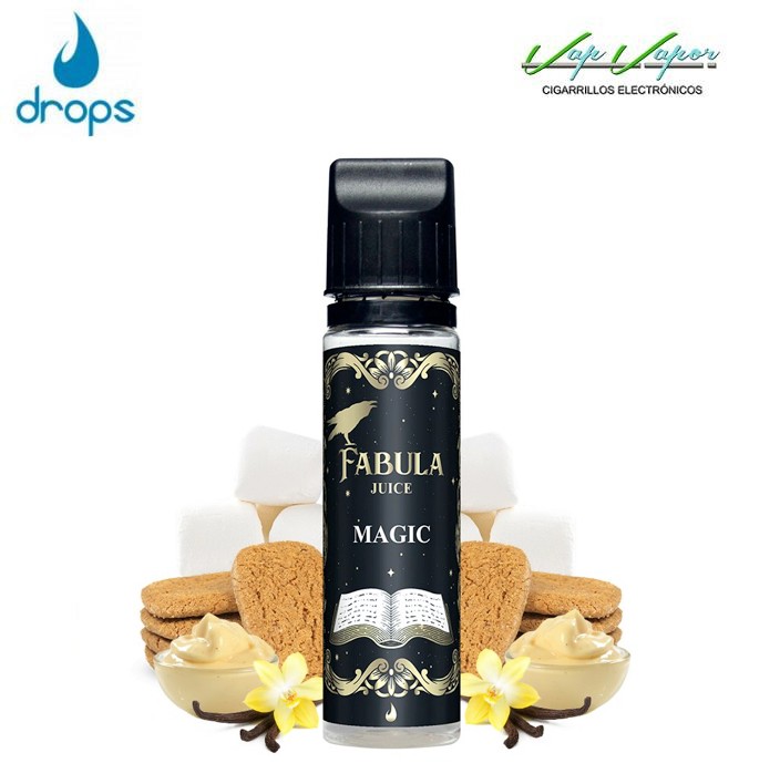 OFERTA!!! FABULA MAGIC 50ml (0mg) Fabula Juice by DROPS (Nube azúcar, galletas, vainilla) (70%VG/30%PG)