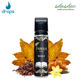 FABULA WOLF 50ml (0mg) Fabula Juice by DROPS (Tabaco, Caramelo, Vainilla) (40%VG/60%PG)