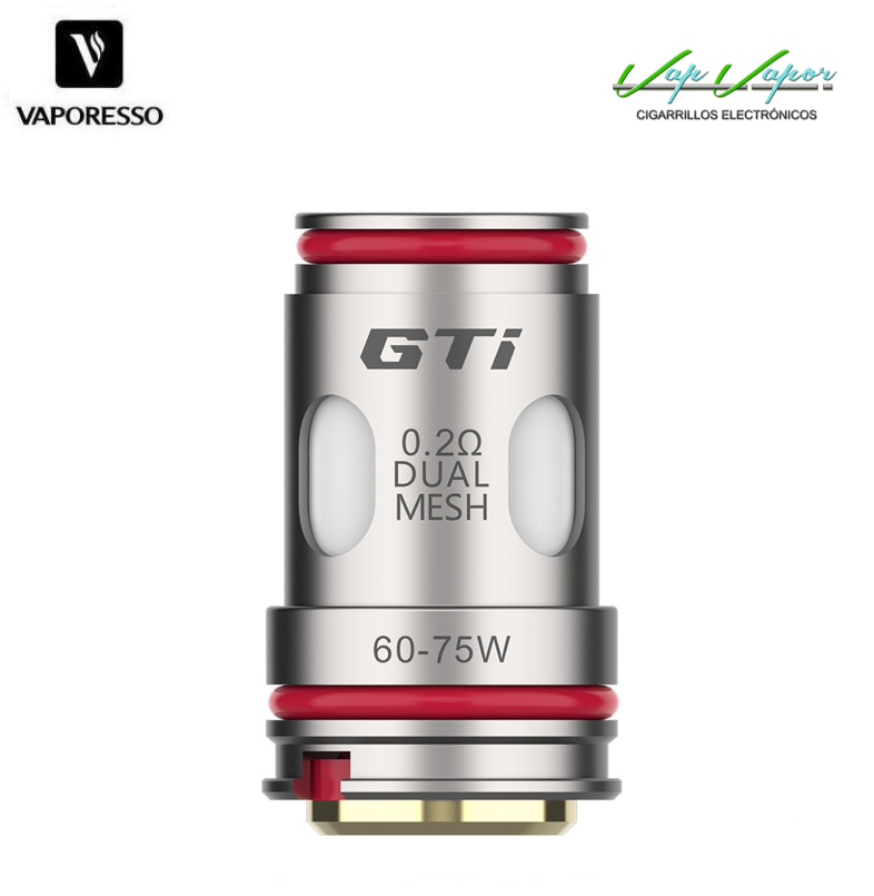 Coil Gti - DUAL MESH - 0.2ohms / 0.4ohms (1 coil)