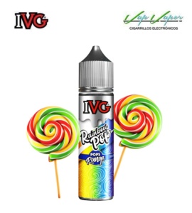 I VG Rainbow Pop 50ml (0mg) Multicolor lollipop (70VG/30%PG)