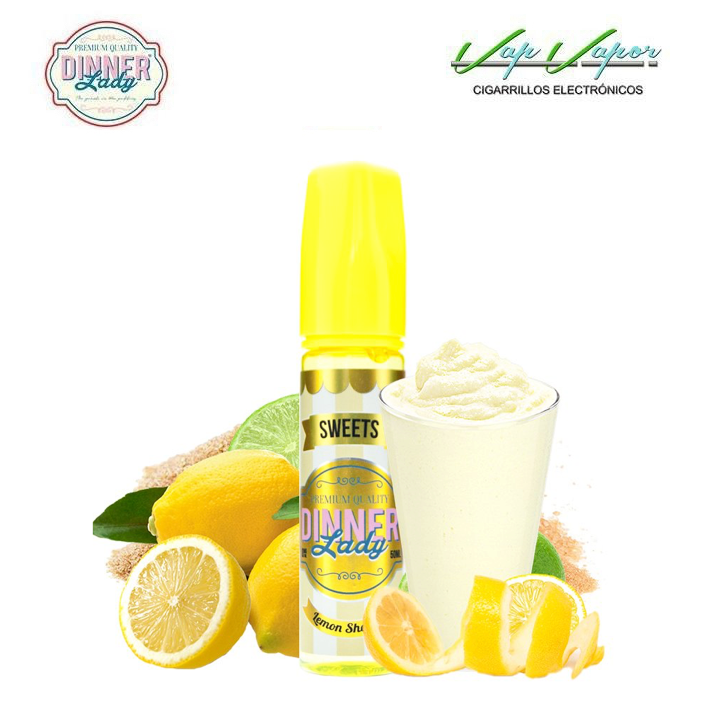 Dinner Lady Lemon SHERBET 50ml (0mg)