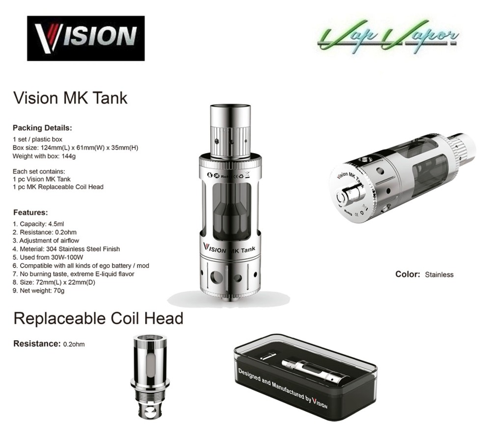 Atomizer MK Tank Vapros (Vision) - Item3