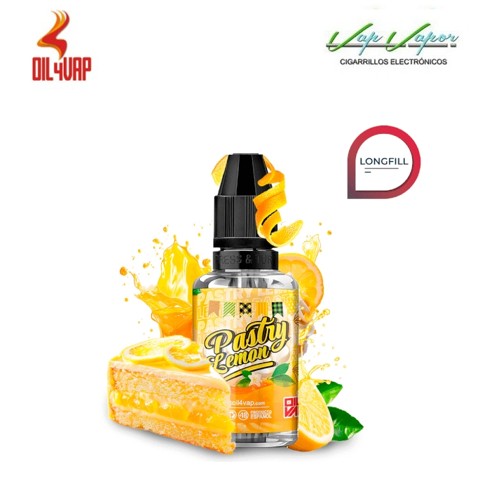 AROMA PASTRY LEMON 8ml (longfill botella 30ml) Oil4vap
