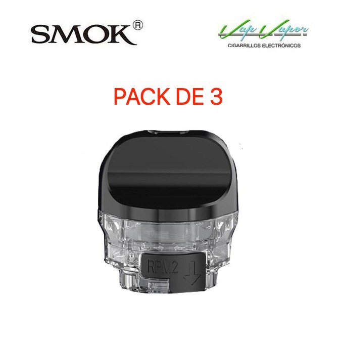 PACK OF 3 Empty Pod for IPX80 SMOK RPM 2