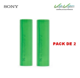 PACK OF 2 -Batery 18650 3000mah 20/30A VTC6 Sony 
