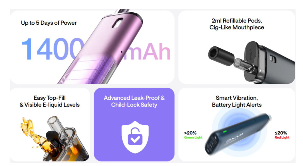 OFERTA!!! SlimStick X 1400mAh - Oxva - Ítem3