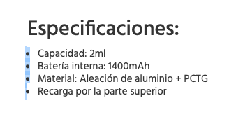 OFERTA!!! SlimStick X 1400mAh - Oxva - Ítem10