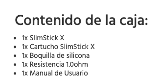 OFERTA!!! SlimStick X 1400mAh - Oxva - Ítem11