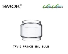 TFV12 Prince Pyrex Glass Tube Bulb 8ml (o-rings)
