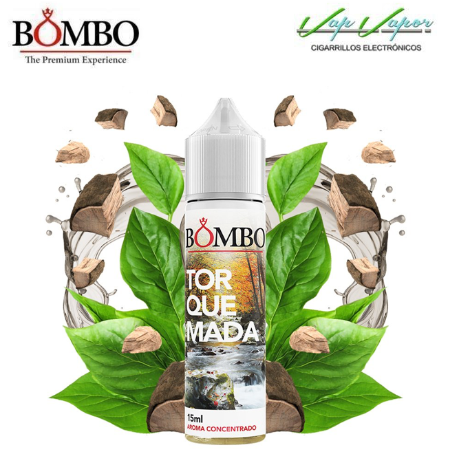 AROMA Torquemada 15ml (en botella de 60ml) Longfill Bombo 