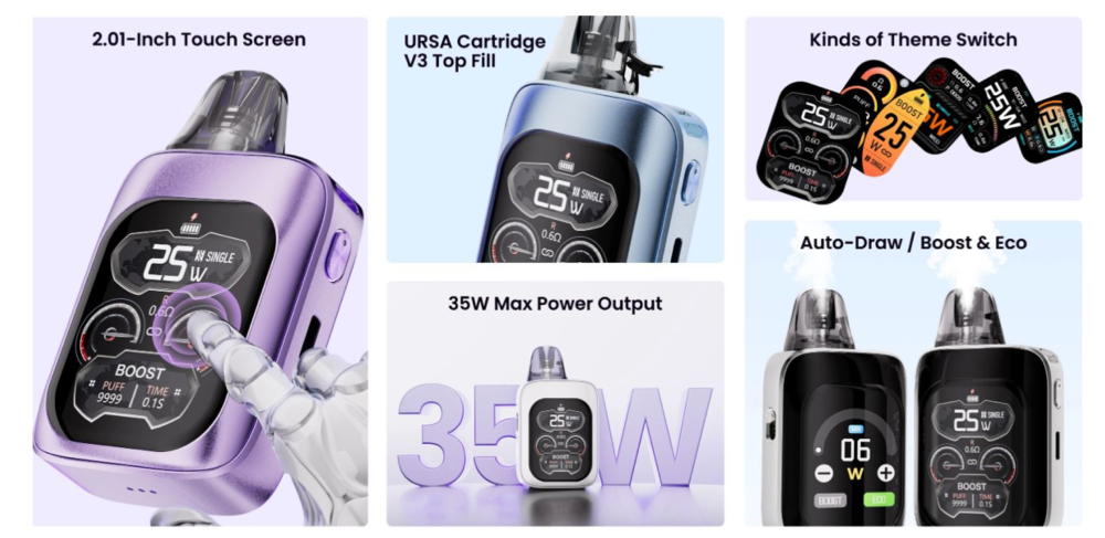 OFERTA!!! Ursa BABY 3 PRO 1300mah Lost Vape - Ítem6