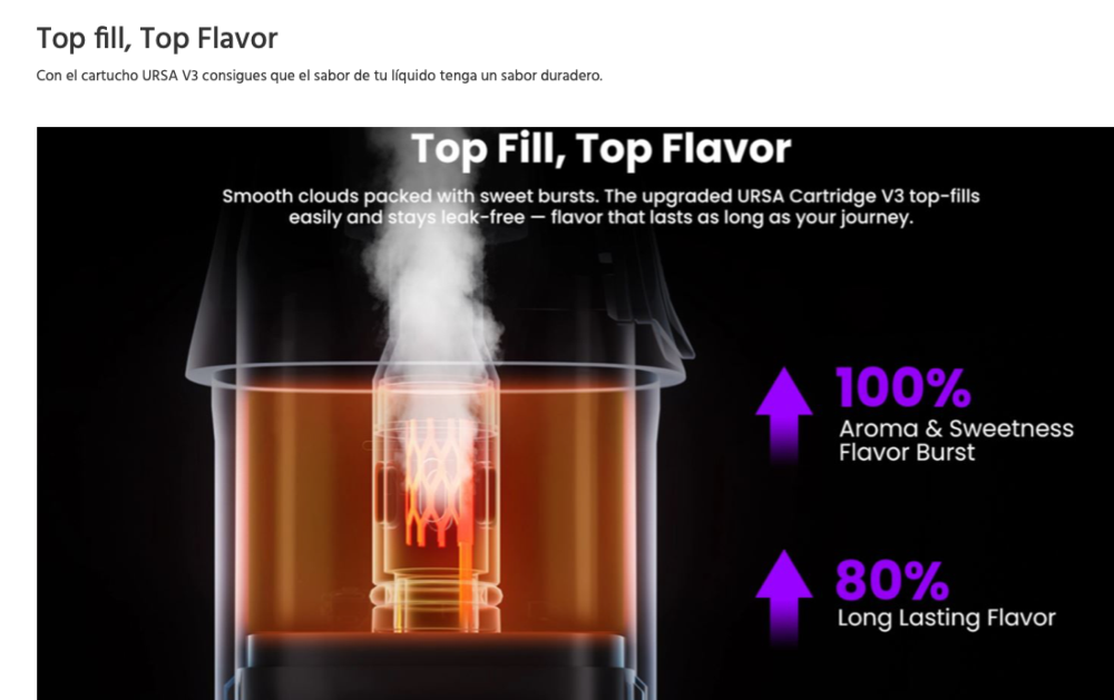 OFERTA!!! Ursa BABY 3 PRO 1300mah Lost Vape - Ítem9