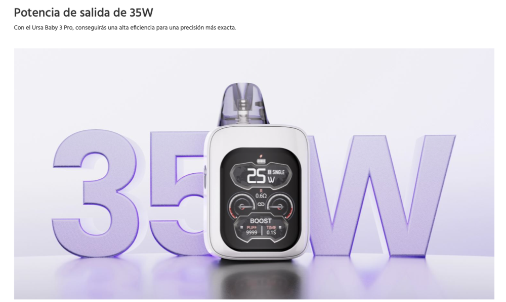 OFERTA!!! Ursa BABY 3 PRO 1300mah Lost Vape - Ítem10