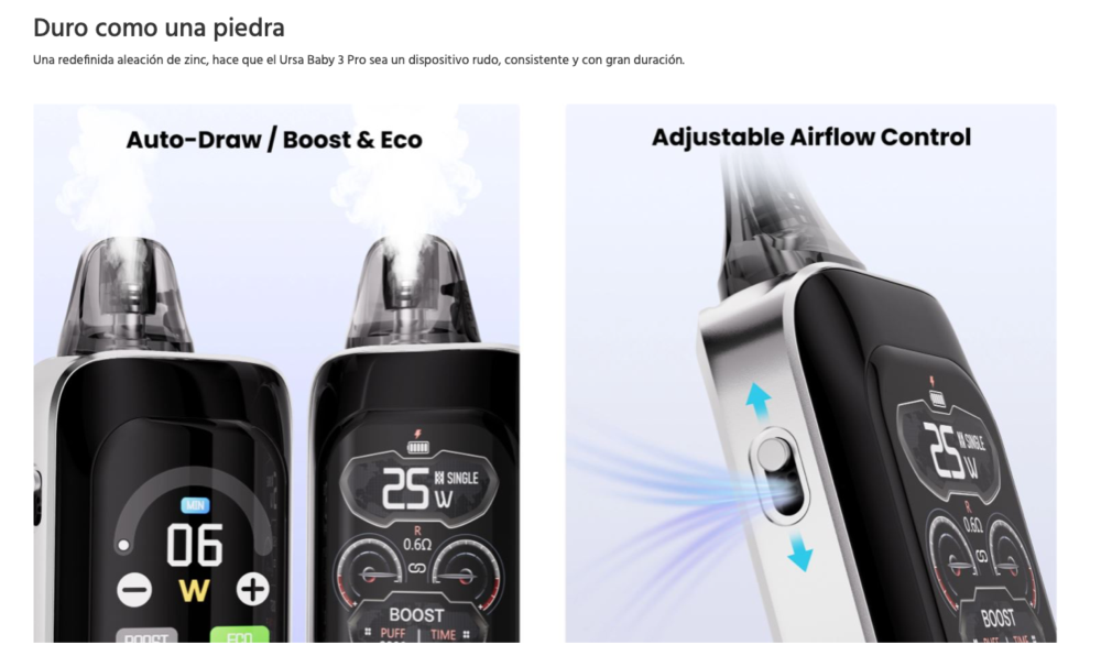 OFERTA!!! Ursa BABY 3 PRO 1300mah Lost Vape - Ítem11