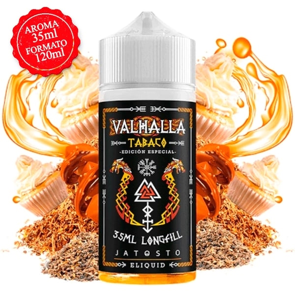 AROMA Valhalla Tabaco 35ml longfill (en botella de 120ml) JATOSTO