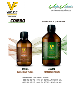COMBO 500ml 70%VG/30%PG Base Vap Fip 