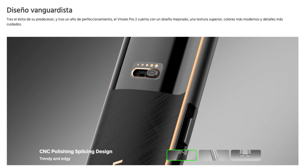 OFERTA!!! Vmate PRO 2 1500mah 2ml Voopoo 30W - Ítem3