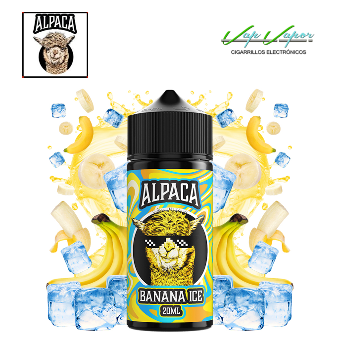 FLAVOUR Banana Ice 20ml/120 (Longfill) - Alpaca