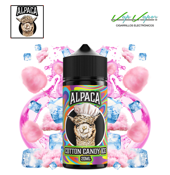 FLAVOUR Cotton Candy Ice 20ml/120 (Longfill) - Alpaca