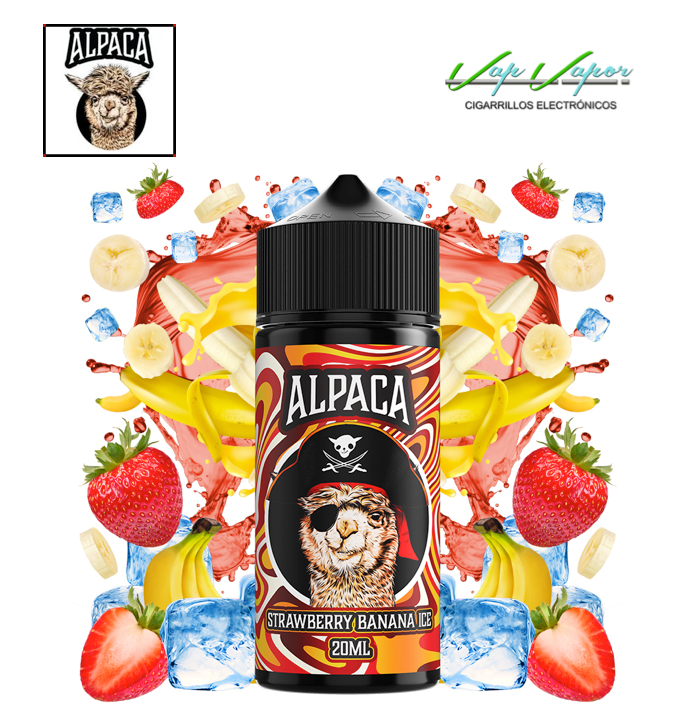 Aroma Strawberry Banana Ice 20ml/120 (Longfill) - Alpaca