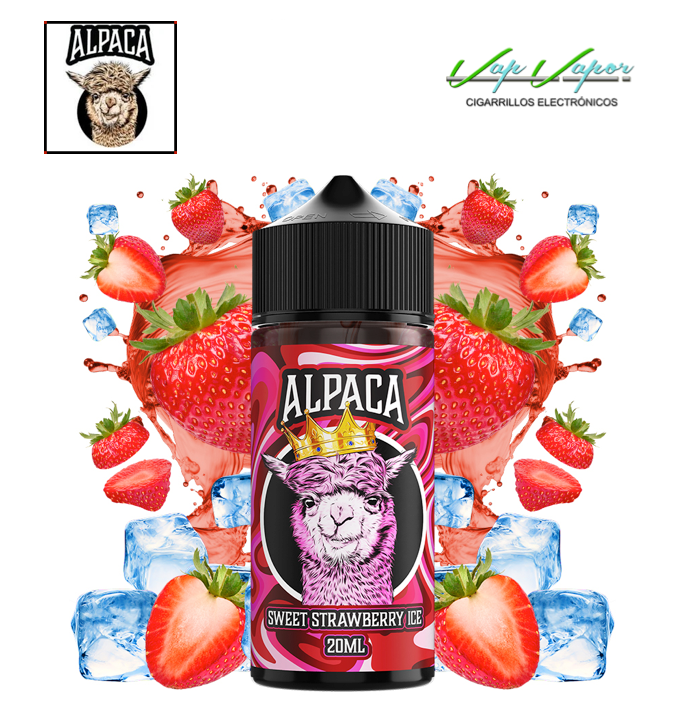 Aroma Sweet Strawberry Ice 20ml/120 (Longfill) - Alpaca