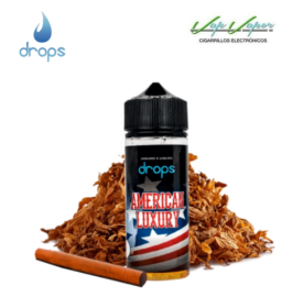 FLAVOUR DROPS American Luxury 40ml (longfill bottle 120ml) American Tobacco