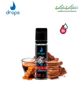 AROMA DROPS All in American Luxury 10ml (para hacer 60ml) con nicotina de 3mg/10mg/20mg 