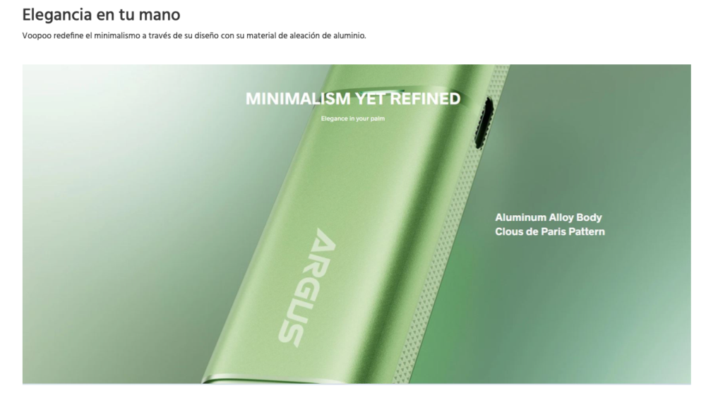 OFERTA!!! ARGUS G3 Mini 1350mah 2ml 30W Voopoo - Ítem5