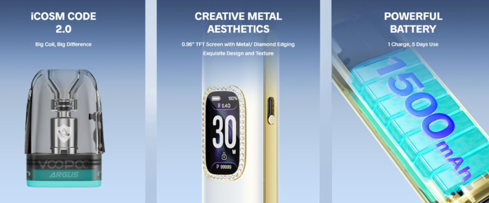 OFERTA!!! ARGUS G3 1500mah 2ml 30W Voopoo - Ítem4