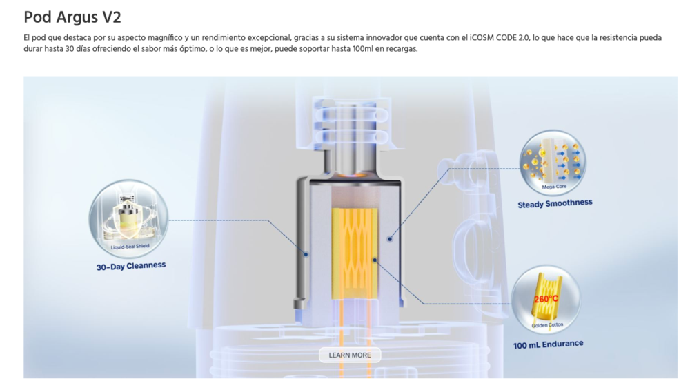 OFERTA!!! ARGUS G3 1500mah 2ml 30W Voopoo - Ítem5