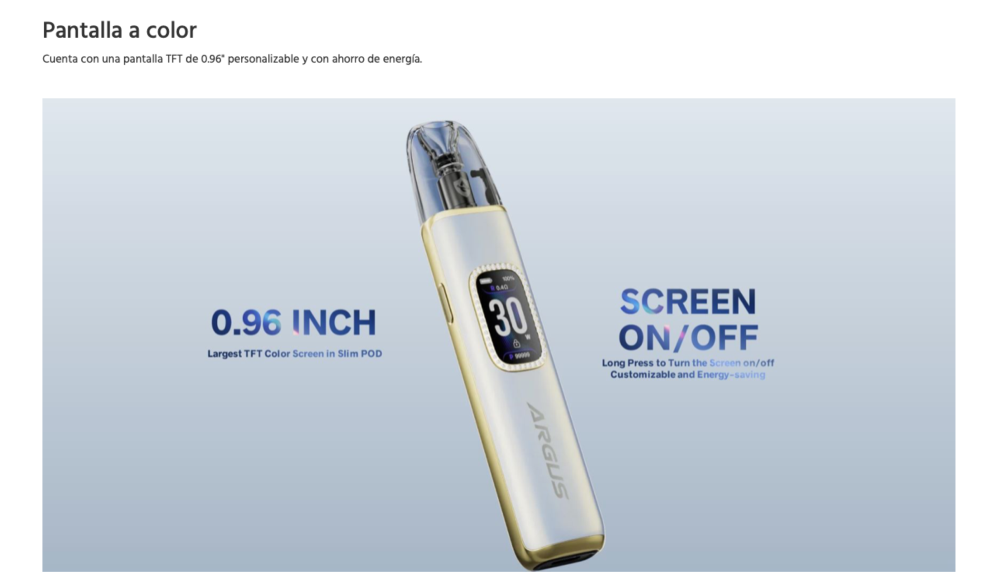 OFERTA!!! ARGUS G3 1500mah 2ml 30W Voopoo - Ítem7