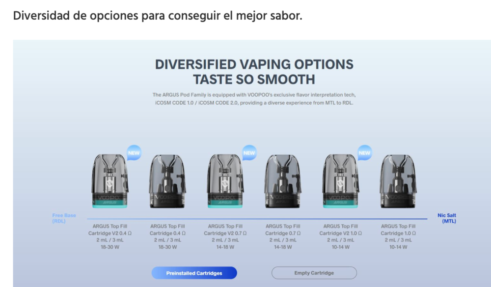 OFERTA!!! ARGUS G3 1500mah 2ml 30W Voopoo - Ítem10