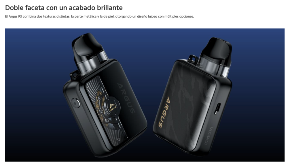 OFERTA!!! ARGUS P3 1500mah 30W 2ml Voopoo - Ítem5