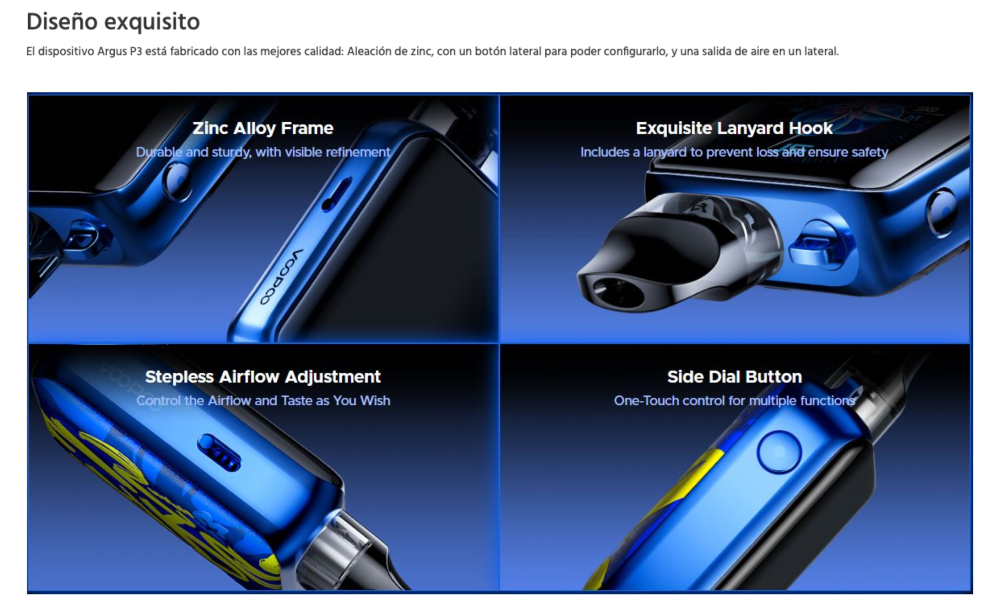 OFERTA!!! ARGUS P3 1500mah 30W 2ml Voopoo - Ítem7