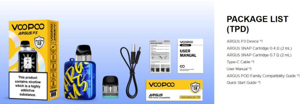 OFERTA!!! ARGUS P3 1500mah 30W 2ml Voopoo - Ítem12