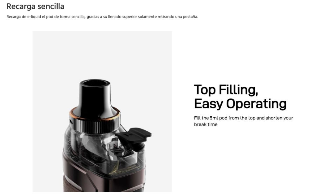 OFERTA!!!! Armour G 3000mah 80W 2ml Vaporesso - Ítem7