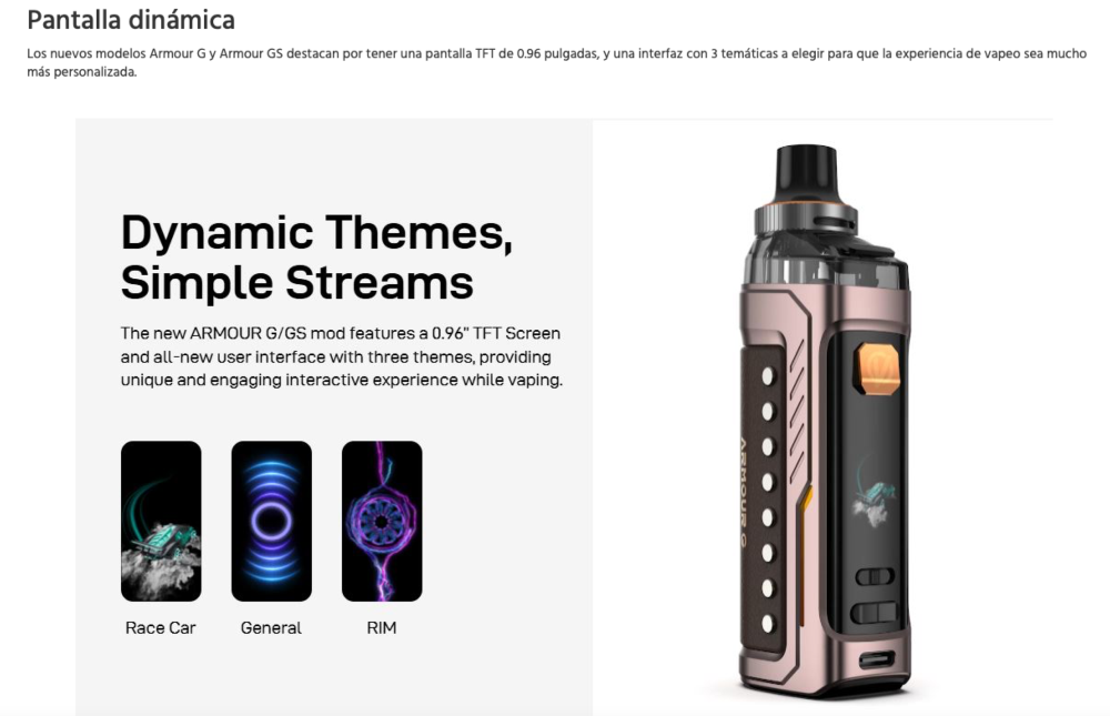 Armour GS 80W 2ml Vaporesso - Item7