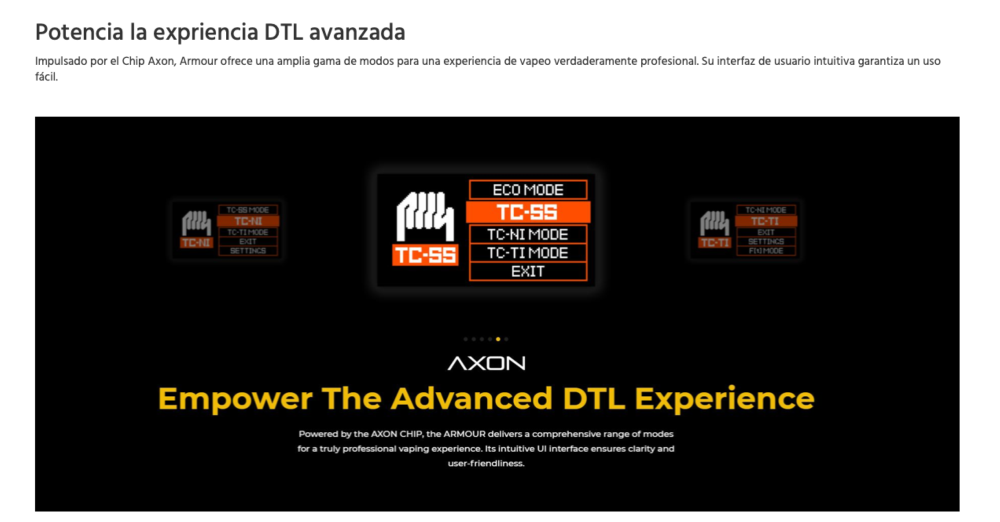 Mod Armour MAX 220W Vaporesso - Ítem8