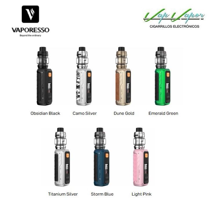 Kit Armour ULTRA 5.500mah 100W + iTank T Dual Mesh 2ml Vaporesso - Ítem1