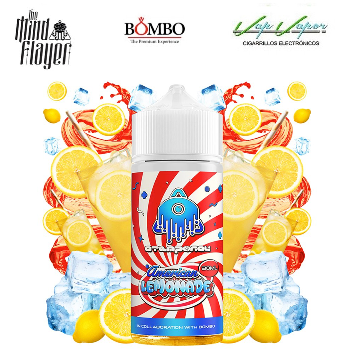 AROMA Atemporal American Lemonade The Mind Flayer Bombo 30ml (longfill) botella de 120ml 