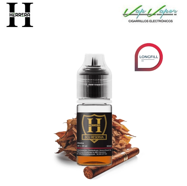 AROMA BOJ RESERVA Herrera 10ml (en botella de 30ml) Mini Longfill 
