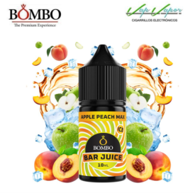 AROMA Apple Peach MAX 10ml minilongfill (en botella de 30ml) Bar Juice by Bombo