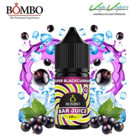 AROMA Super Blackcurrant 10ml minilongfill (en botella de 30ml) Bar Juice by Bombo