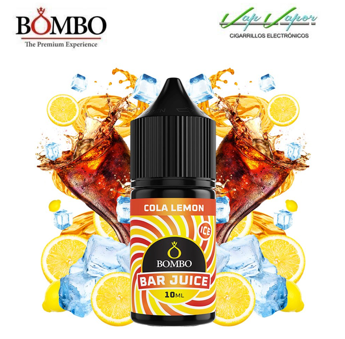 AROMA Cola Lemon ICE 10ml minilongfill (en botella de 30ml) Bar Juice by Bombo