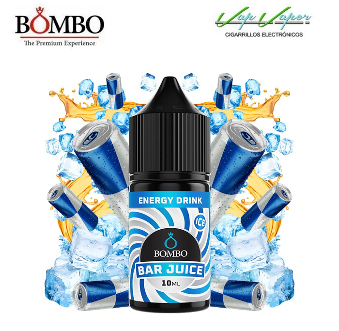 AROMA Energy Drink ICE 10ml minilongfill (en botella de 30ml) Bar Juice by Bombo