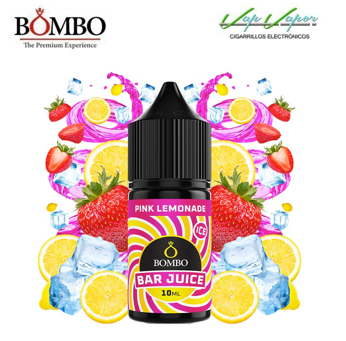 AROMA Pink Lemonade ICE 10ml minilongfill (en botella de 30ml) Bar Juice by Bombo