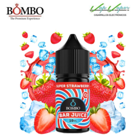 AROMA Super Strawberry ICE 10ml minilongfill (en botella de 30ml) Bar Juice by Bombo