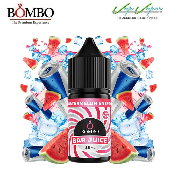 AROMA Watermelon Energy ICE 10ml minilongfill (en botella de 30ml) Bar Juice by Bombo - Ítem1