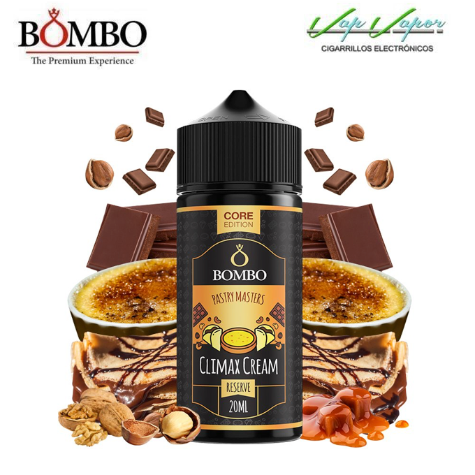 AROMA - Core Edition - CLIMAX CREAM 20ml (en botella de 120ml) Longfill Pastry Masters by Bombo