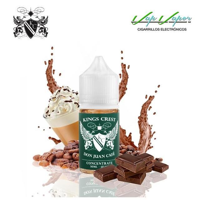 FLAVOUR Don Juan Cafe Kings Crest 30ml 0mg (Coffee, Chocolate)